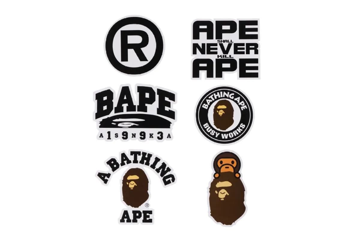 BAPE STICKER SET sold by Bape
