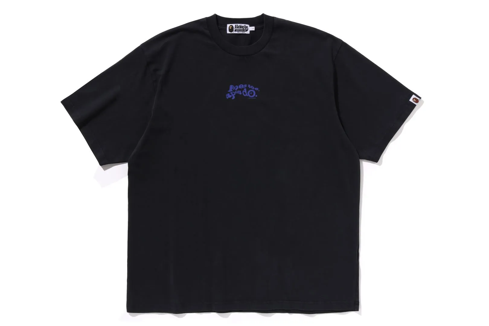 GARMENT DYE LOGO RELAXED FIT TEE sold by Bape