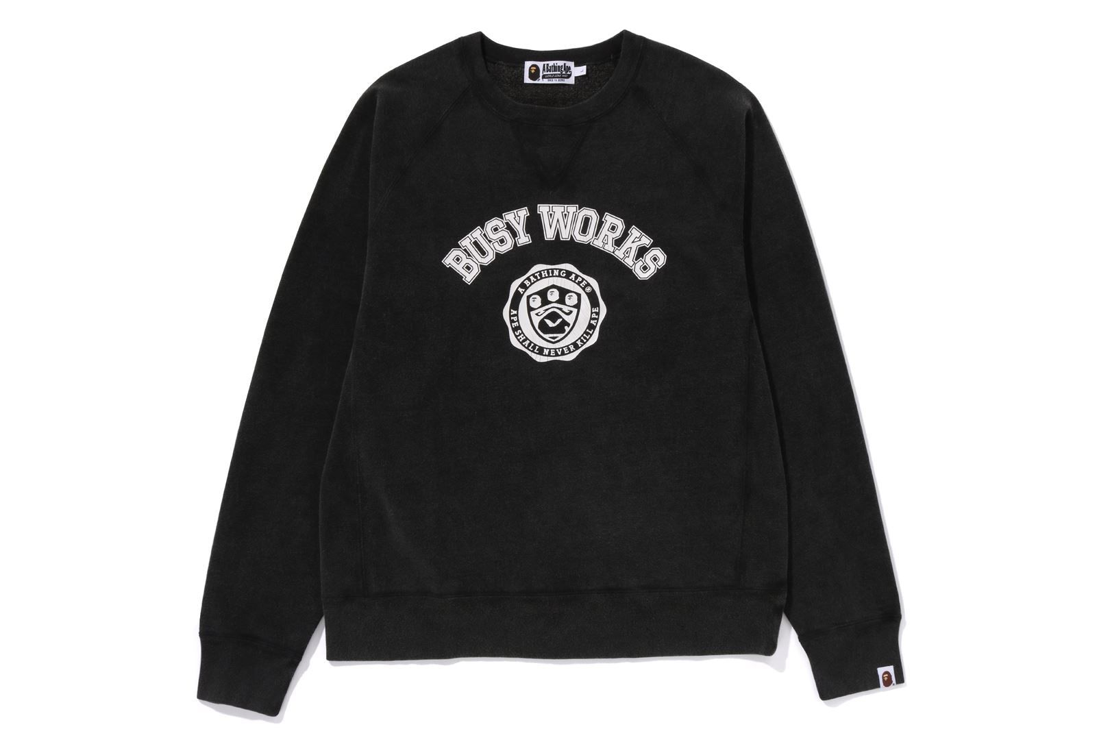 BAPE BUSY WORKS CREWNECK sold by Bape