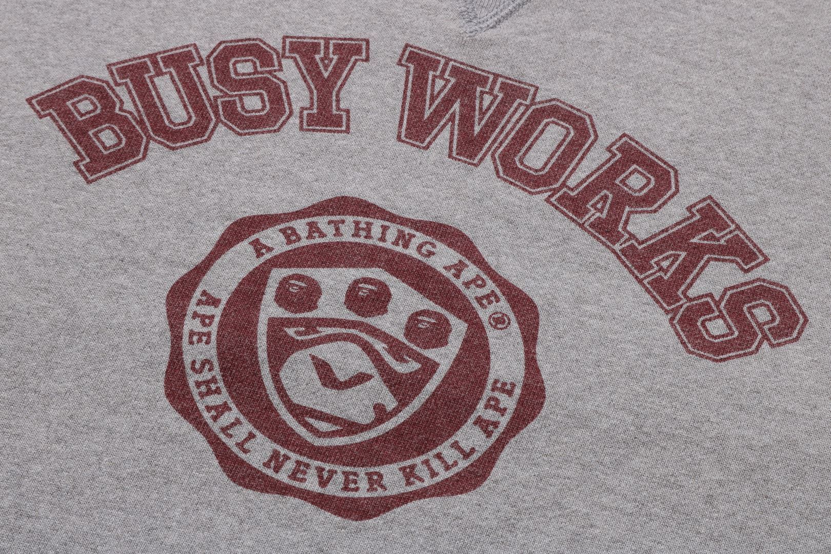 BAPE BUSY WORKS CREWNECK sold by Bape product image thumbnail 4