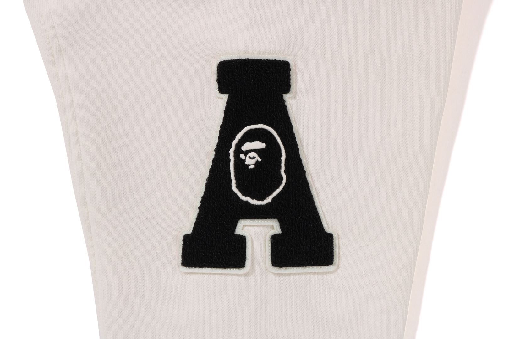 LUX SPORT BADGES OVERSIZED HOODED SWEAT VARSITY JACKET sold by Bape product image thumbnail 3