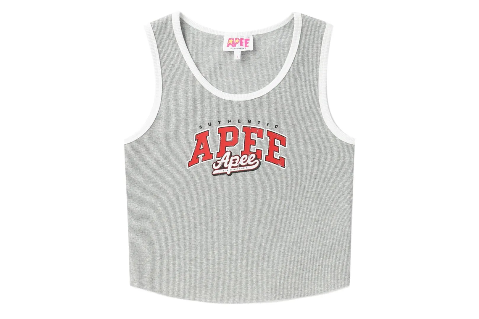 RIBBED GRAPHIC TANK TOP sold by Bape