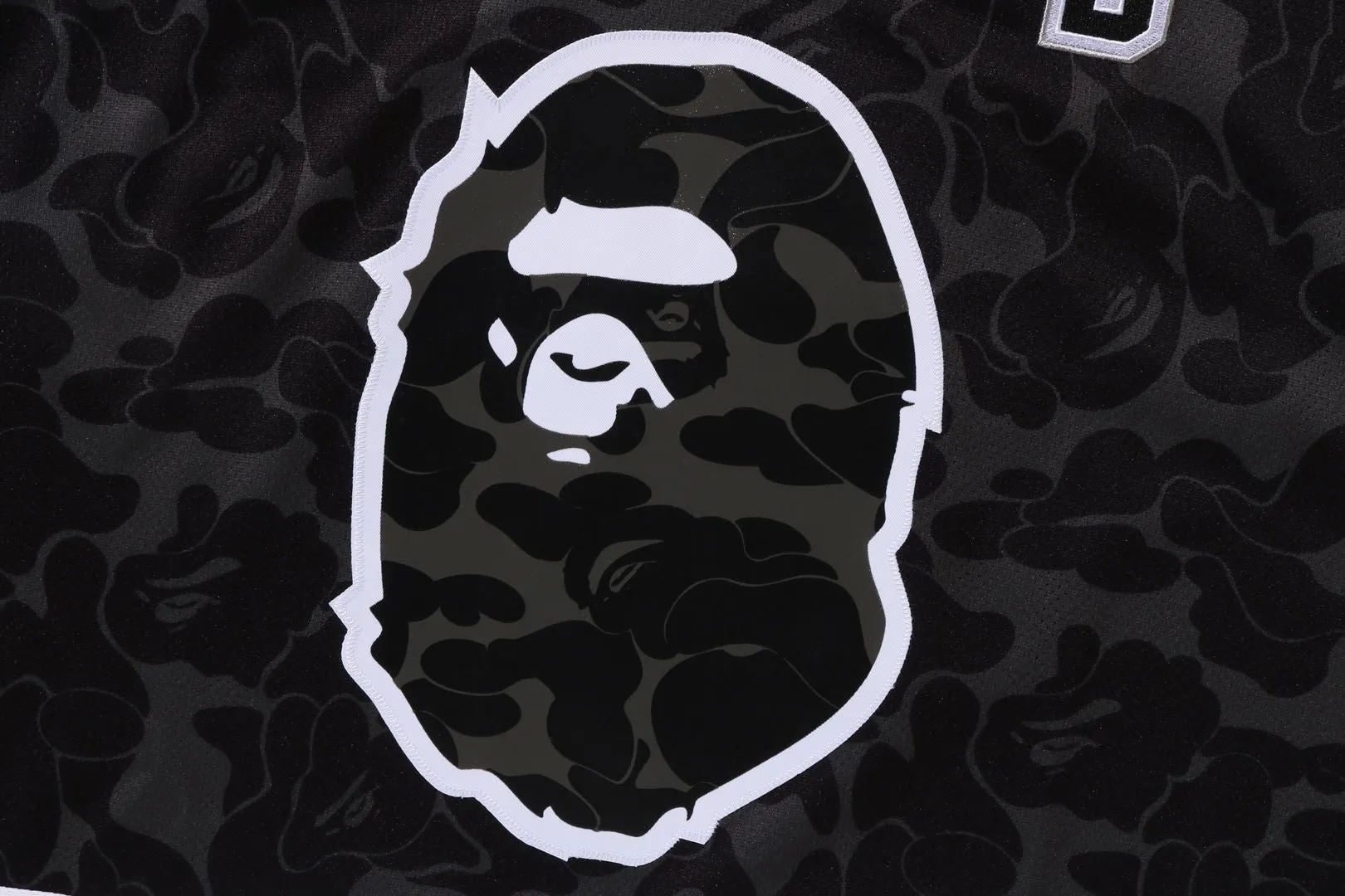 【 BAPE X MITCHELL & NESS 】NHL LOS ANGELES KINGS MESH HOCKEY JERSEY L/S TEE sold by Bape product image thumbnail 4