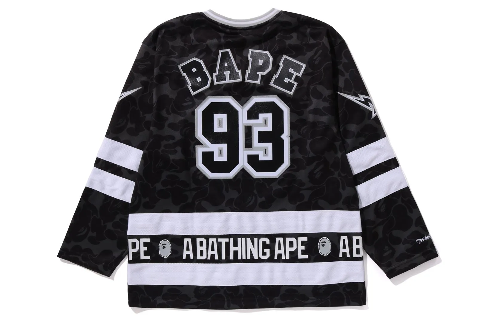BAPE X MITCHELL & NESS 】NHL LOS ANGELES KINGS MESH HOCKEY