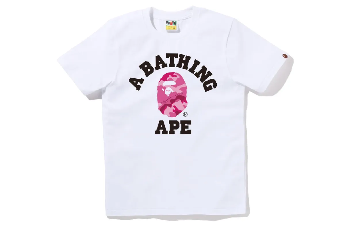 WOODLAND CAMO COLLEGE TEE sold by Bape