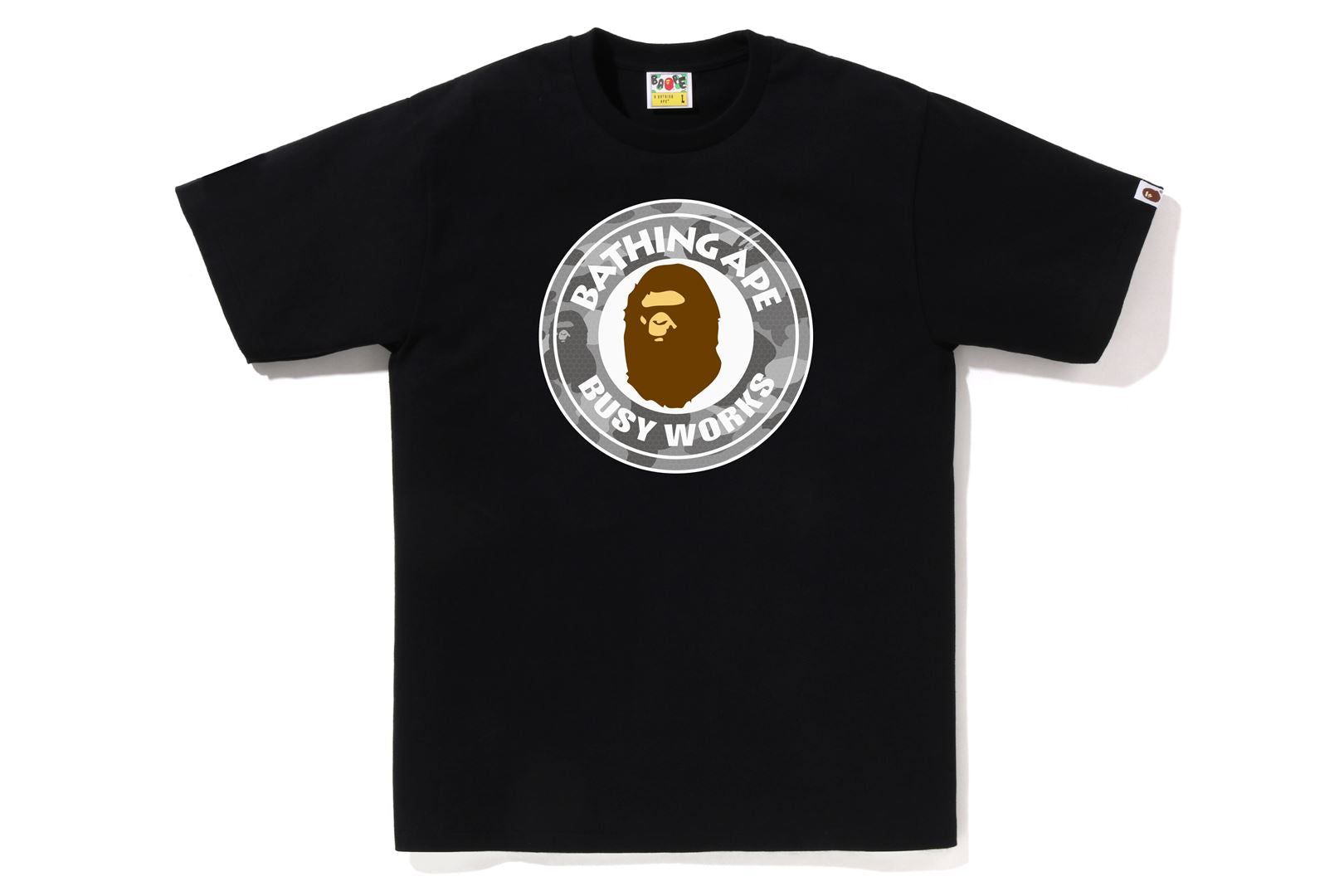 HONEYCOMB CAMO BUSY WORKS TEE sold by Bape product image thumbnail 2