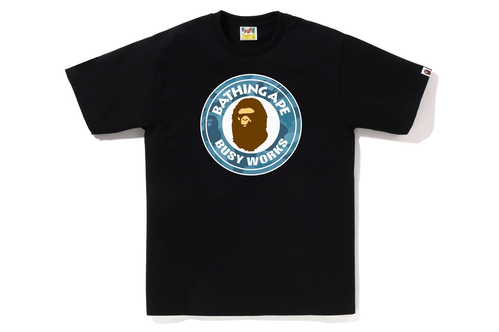 HONEYCOMB CAMO BUSY WORKS TEE sold by Bape