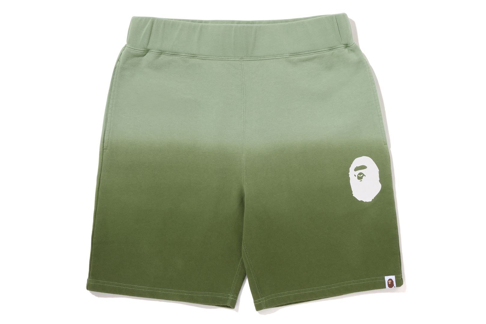 GRADATION SWEAT SHORTS sold by Bape