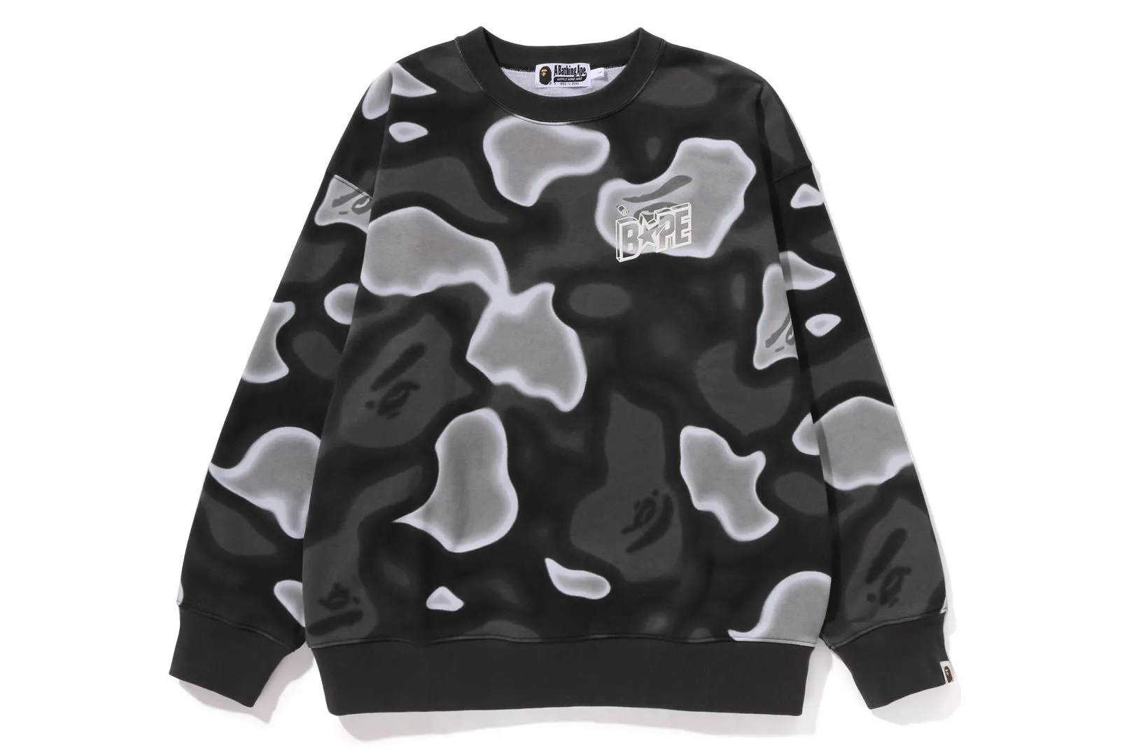 LIQUID CAMO BAPE STA RELAXED FIT CREWNECK SWEAT sold by Bape product image thumbnail 3