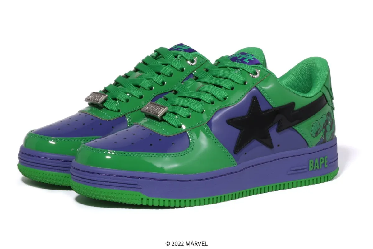 【 BAPE X MARVEL 】HULK BAPE STA sold by Bape