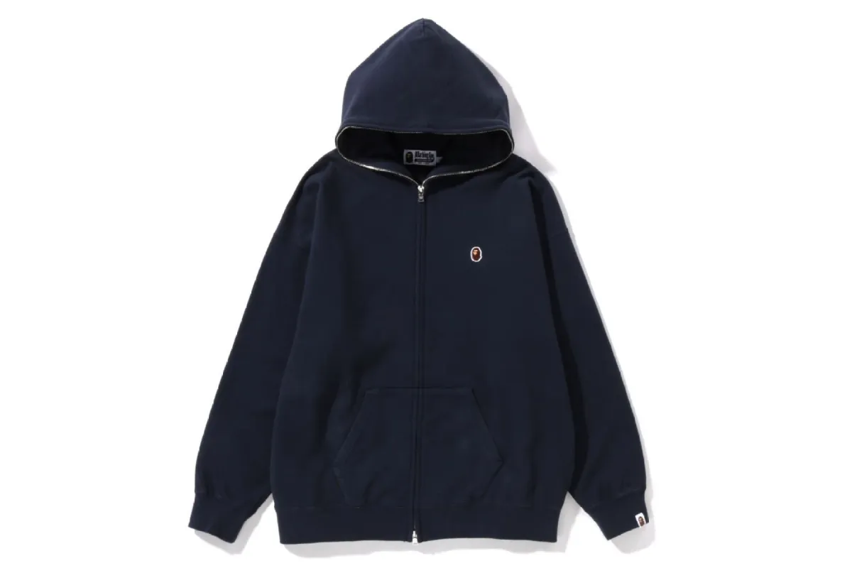 CRYSTAL BY BATHING OVERDYED OVERSIZED FULL ZIP HOODIE made by Bape