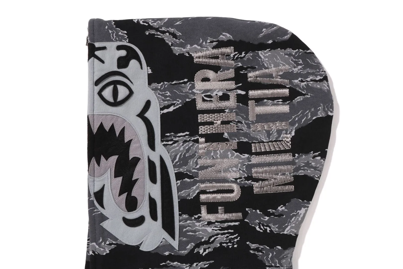 TIGER CAMO TIGER RELAXED FIT FULL ZIP HOODIE sold by Bape product image thumbnail 5