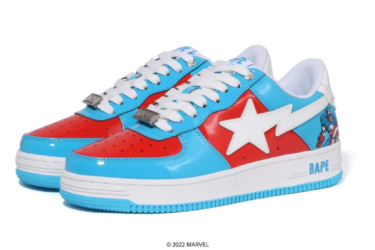 【 BAPE X MARVEL 】CAPTAIN AMERICA BAPE STA sold by Bape