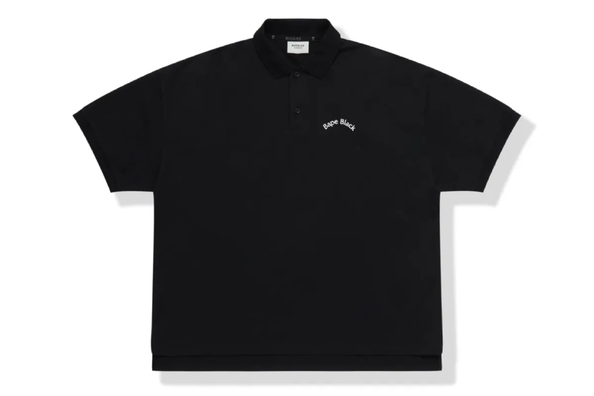 【 BAPE BLACK 】LOGO POLO sold by Bape