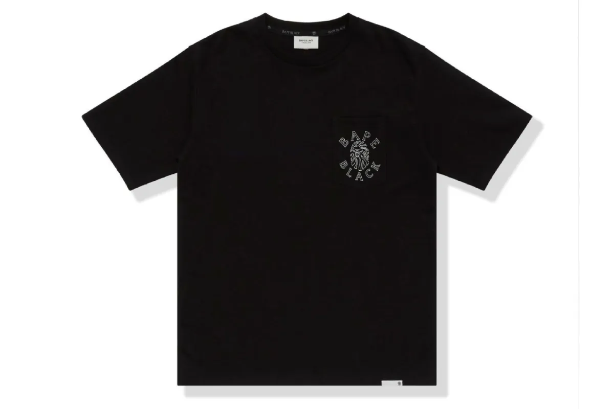 【 BAPE BLACK 】LOGO POCKET TEE sold by Bape
