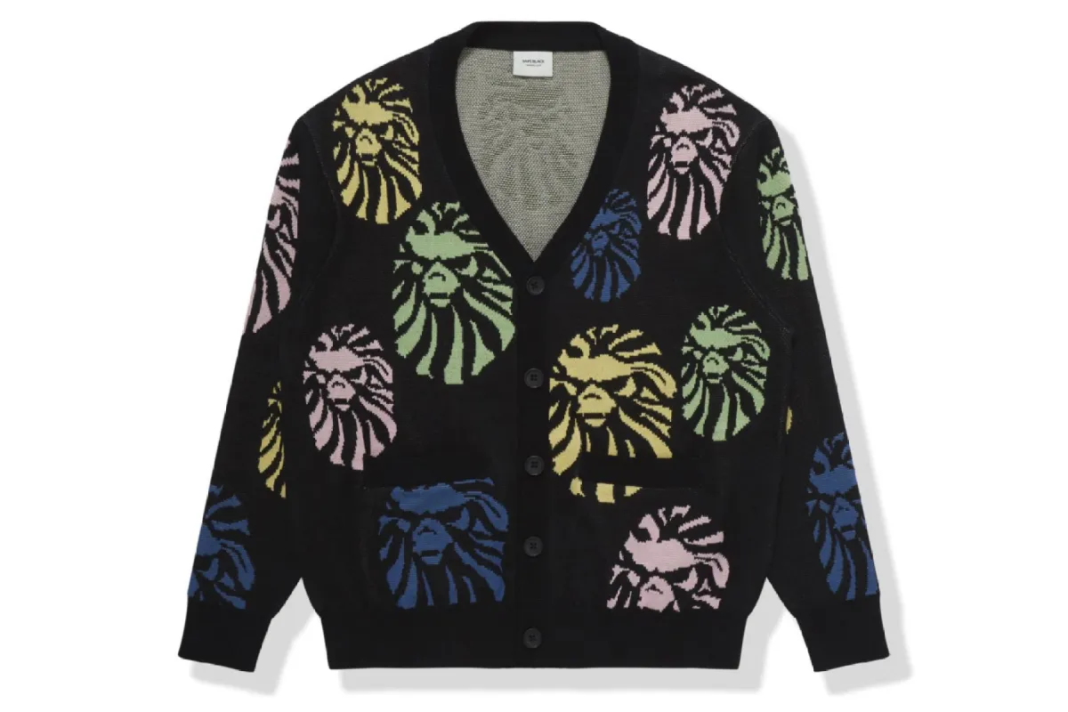 【 BAPE BLACK 】APE HEAD CARDIGAN sold by Bape
