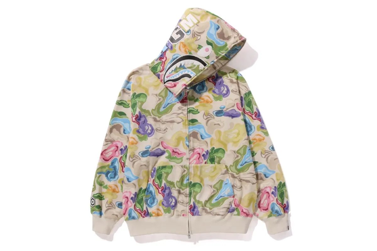 BAPE ART CAMO SHARK HOODIE sold by Bape