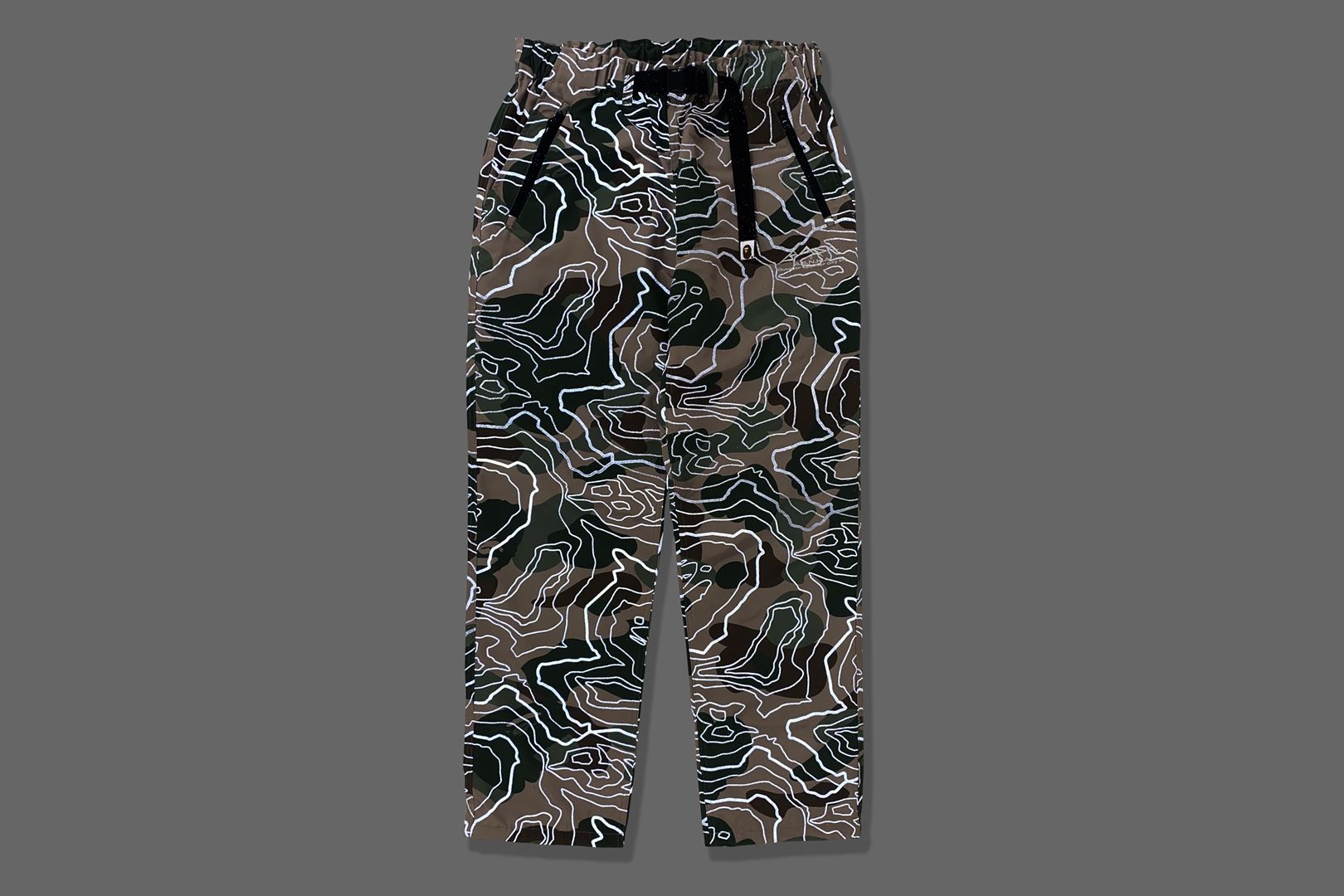 LAYERED LINE CAMO TRACK PANTS sold by Bape product image thumbnail 5