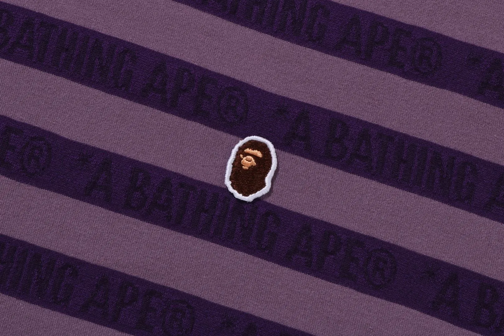 APE HEAD ONE POINT SPORT STRIPE RELAXED FIT TEE sold by Bape product image thumbnail 4