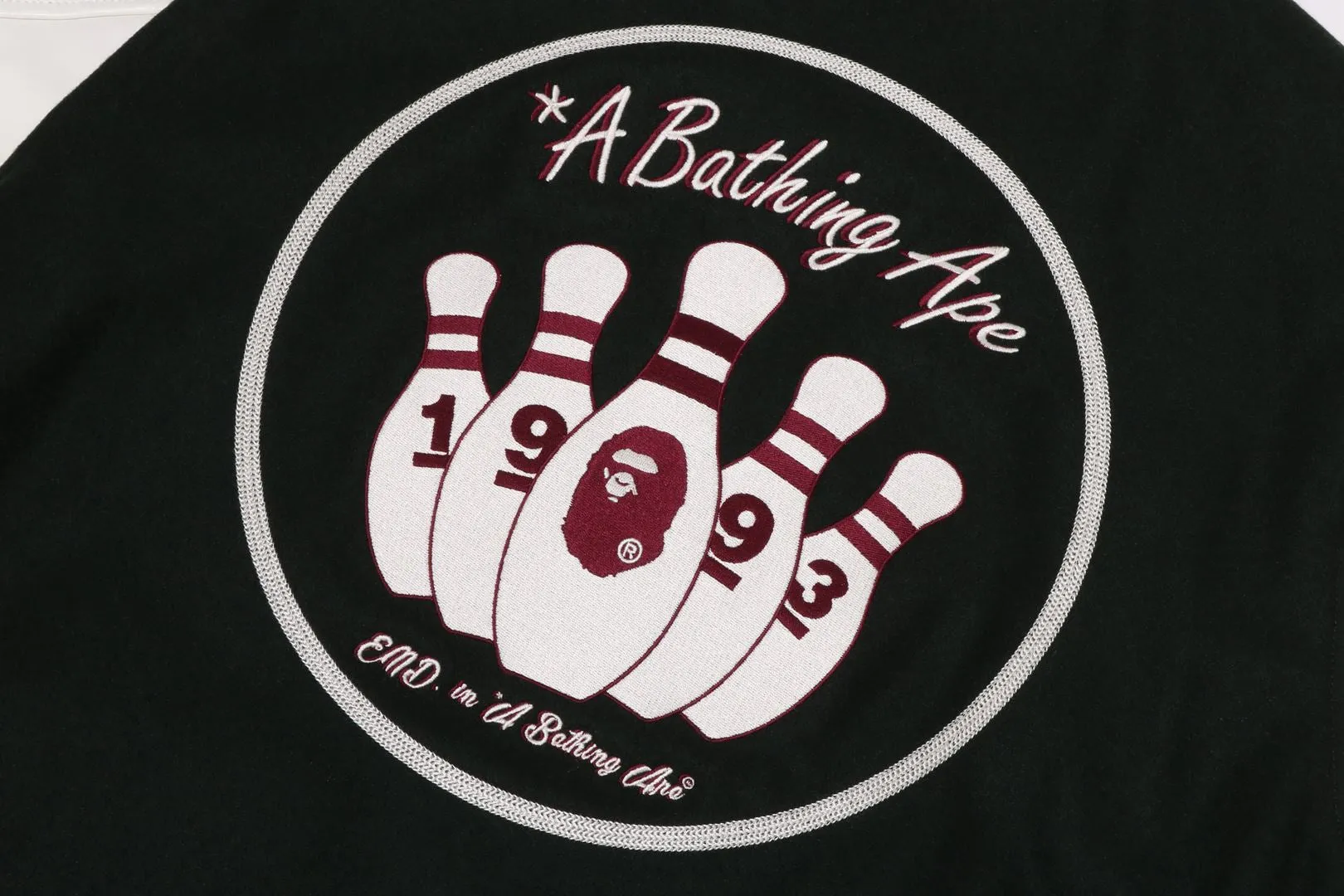 【 BAPE X END. 】VARSITY JACKET sold by Bape product image thumbnail 4