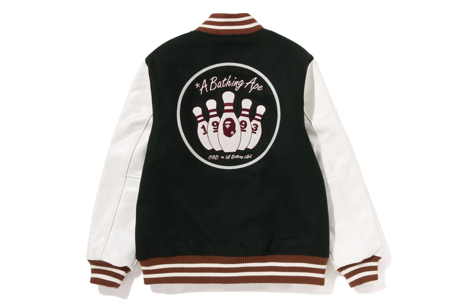 【 BAPE X END. 】VARSITY JACKET sold by Bape product image thumbnail 2
