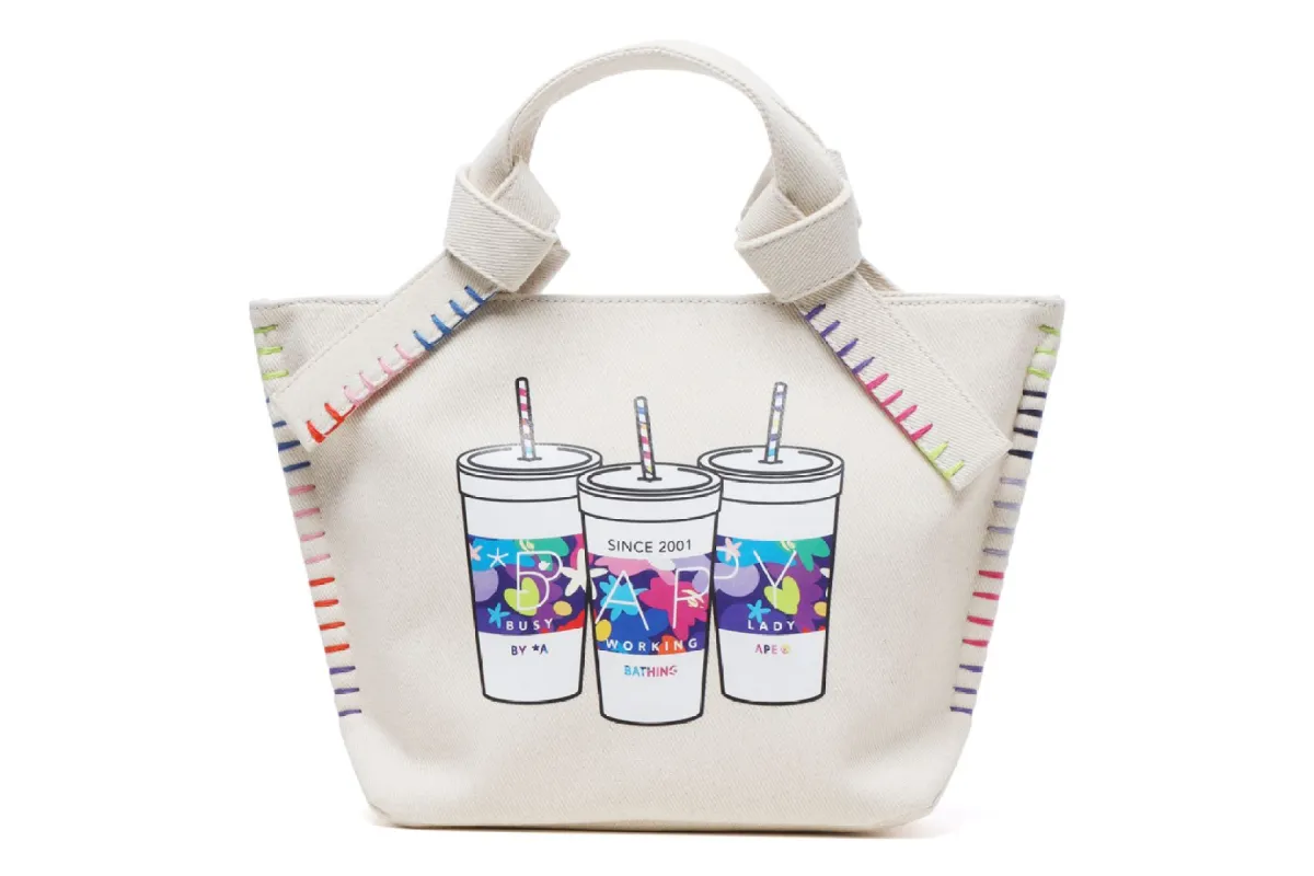 BAPY STITCH CANVAS TOTE sold by Bape