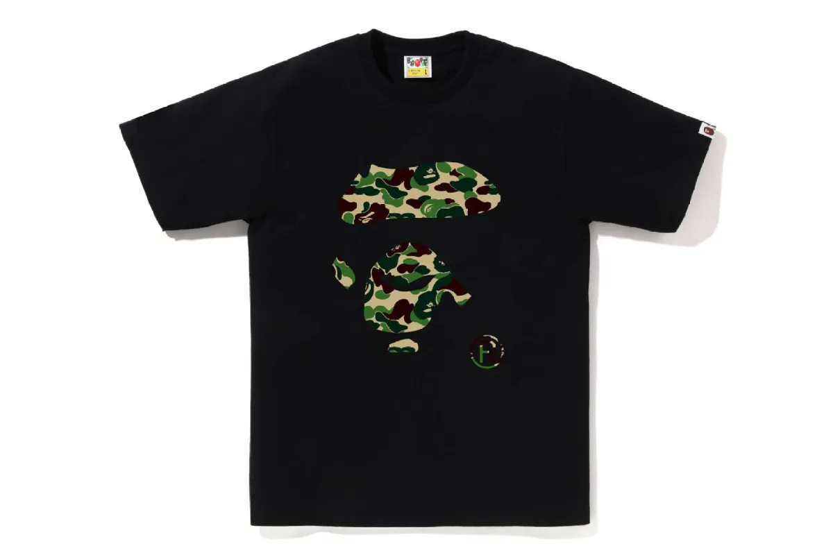 ABC CAMO APE FACE TEE sold by Bape