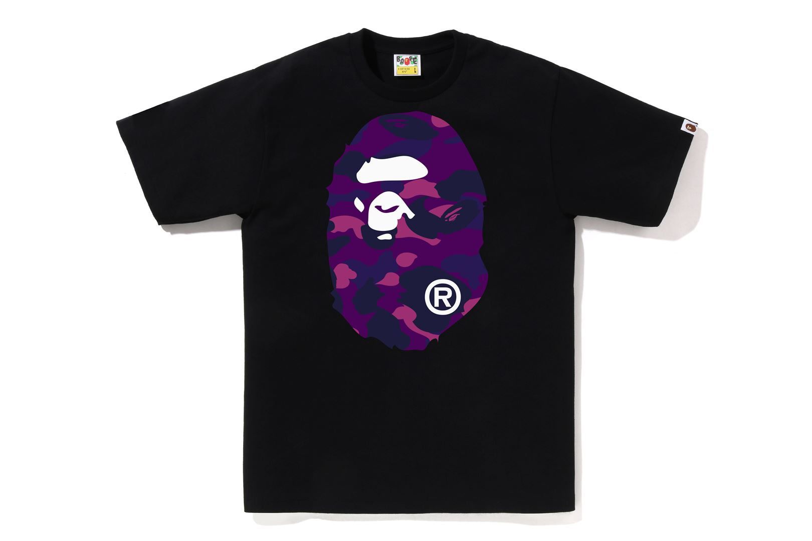 COLOR CAMO BIG APE HEAD TEE sold by Bape product image thumbnail 3