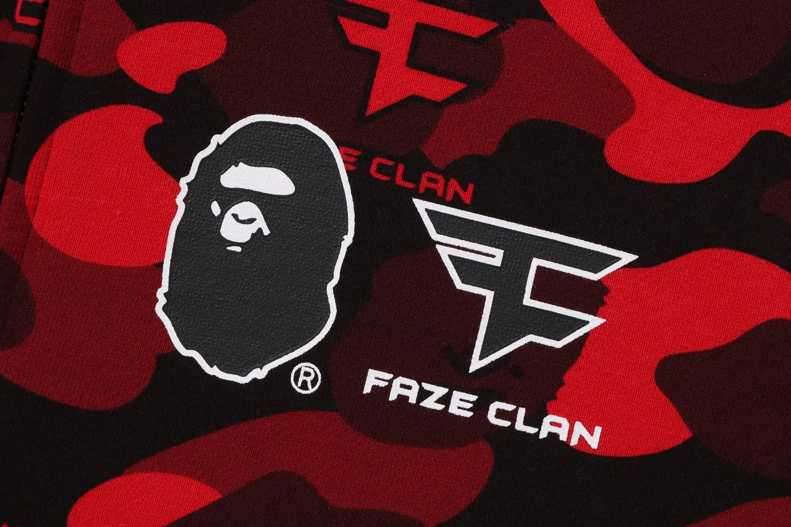 【 BAPE X FAZE CLAN 】FULL ZIP HOODIE sold by Bape product image thumbnail 3