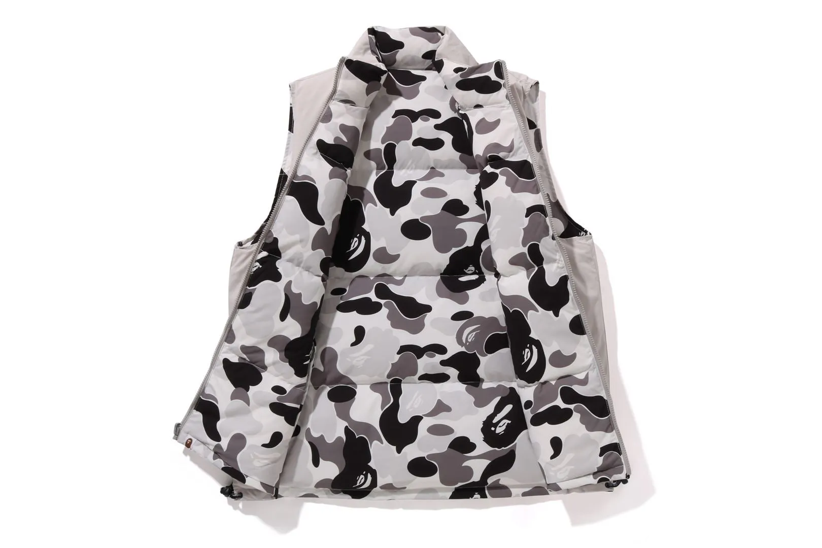 ABC CAMO REVERSIBLE DOWN VEST sold by Bape product image thumbnail 5