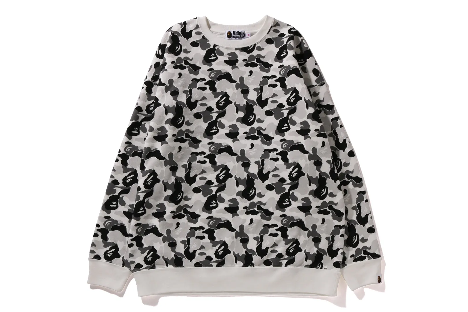ABC CAMO CREWNECK sold by Bape
