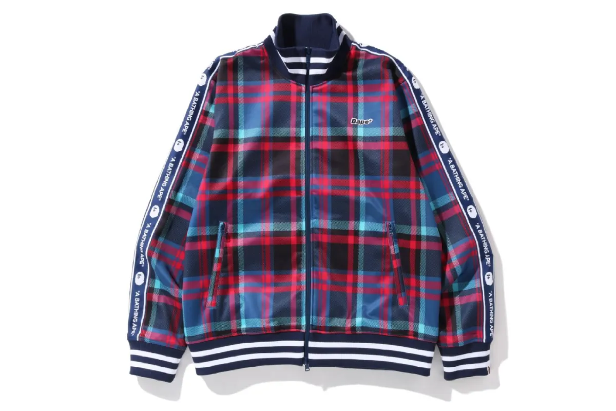 BAPE CHECK JERSEY TOP sold by Bape