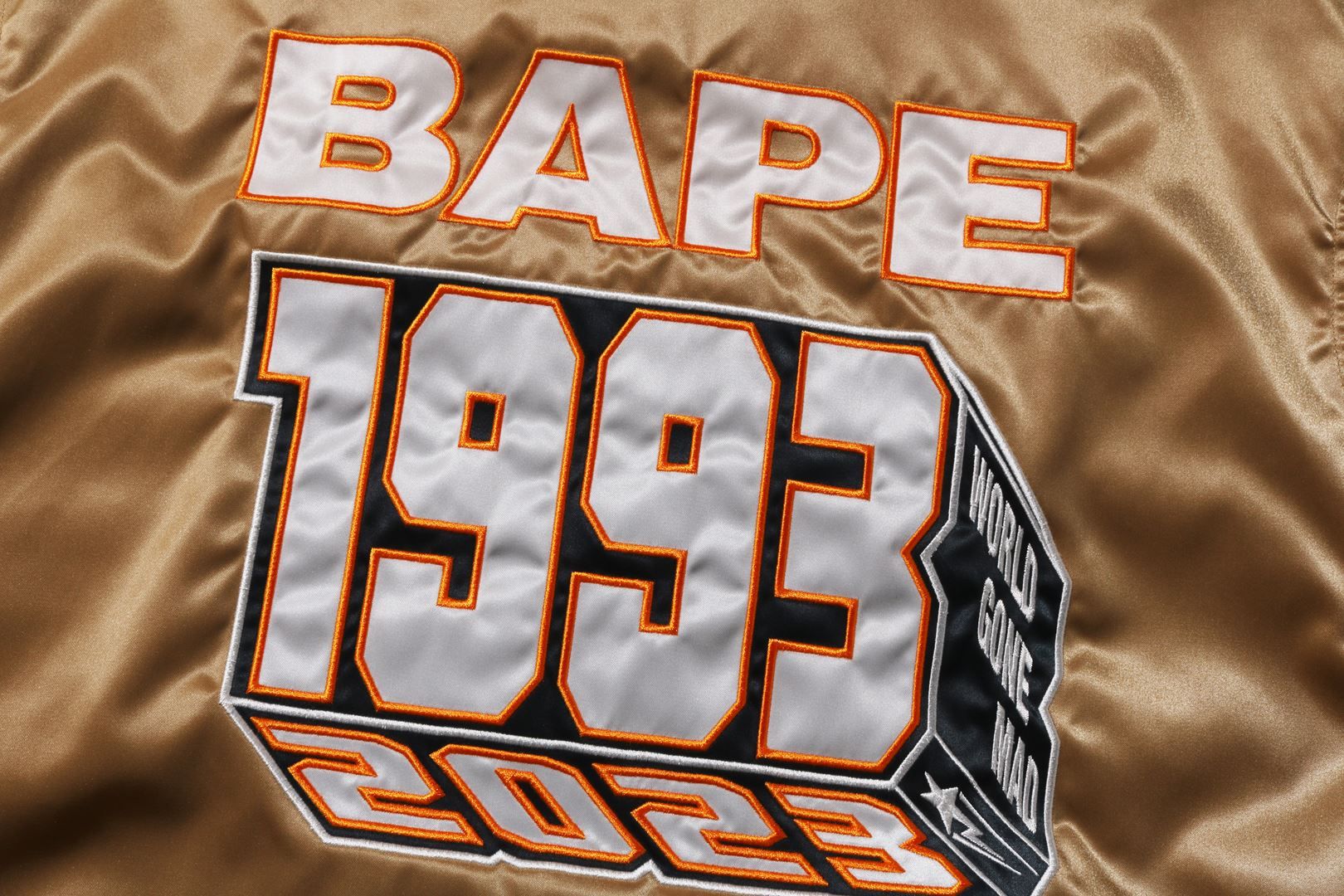 NYLON VARSITY JACKET sold by Bape product image thumbnail 8