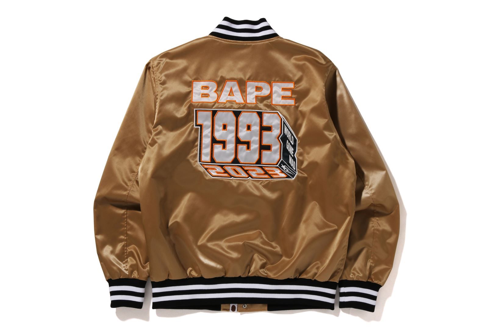 NYLON VARSITY JACKET sold by Bape product image thumbnail 6