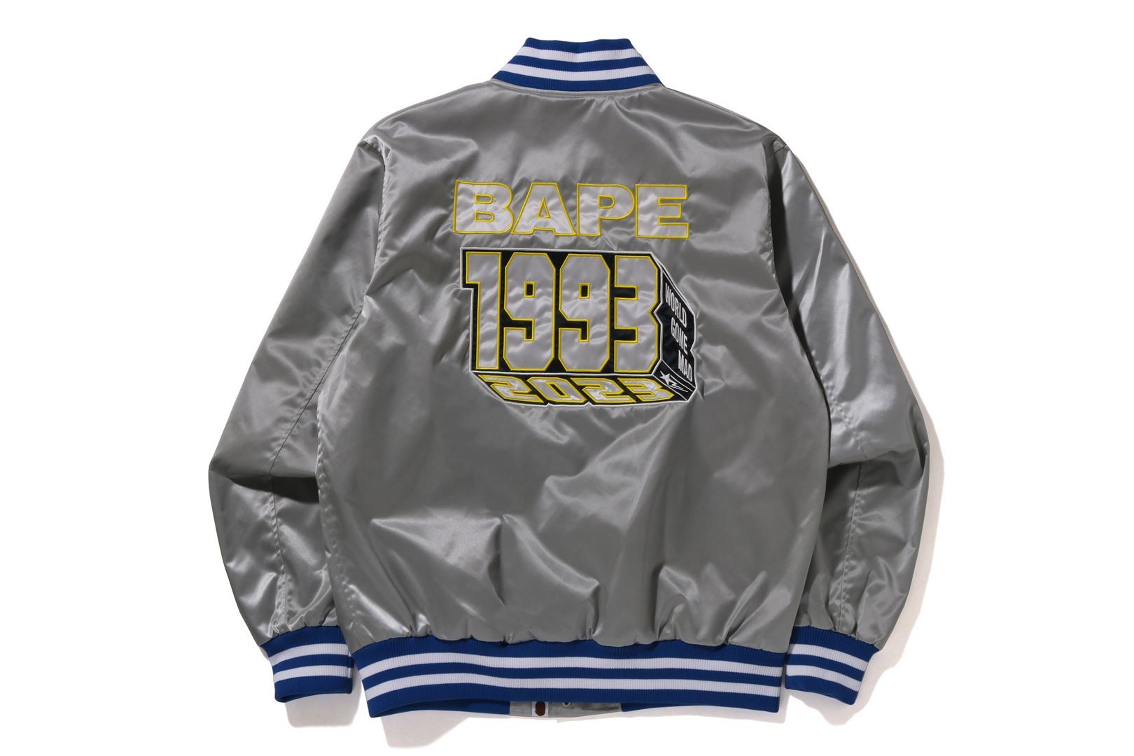 NYLON VARSITY JACKET sold by Bape product image thumbnail 2