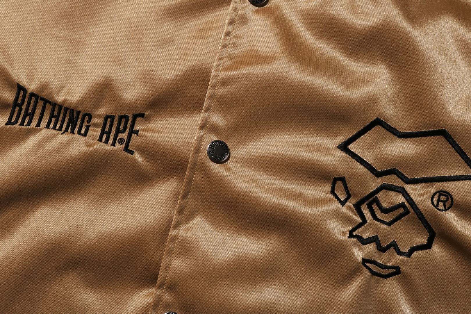 NYLON VARSITY JACKET sold by Bape product image thumbnail 7