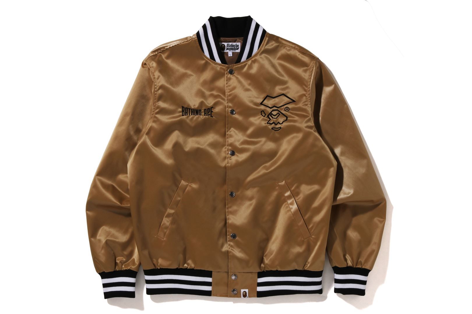 NYLON VARSITY JACKET sold by Bape product image thumbnail 5