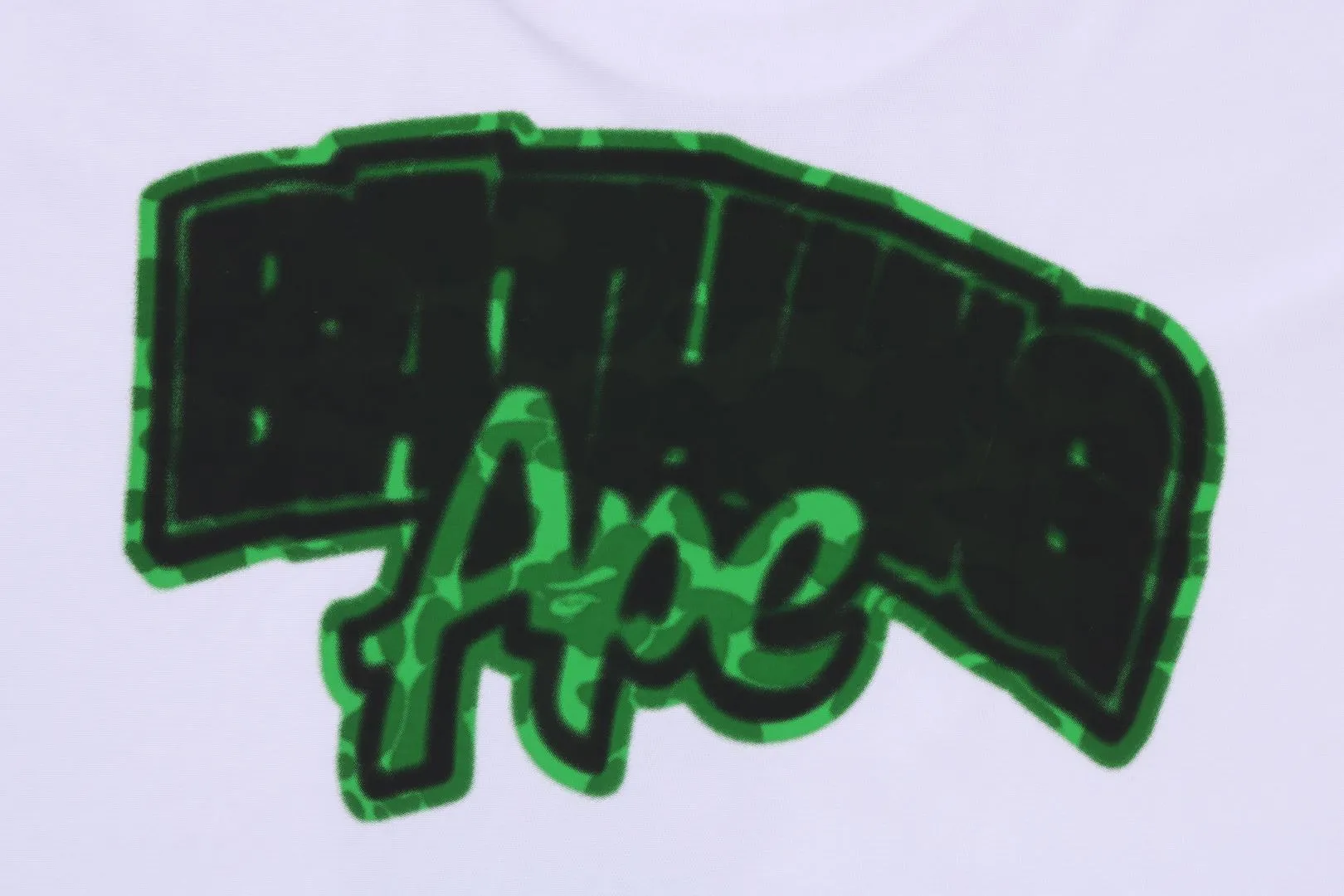 SPRAY FRANKENSTEIN RELAXED FIT TEE sold by Bape product image thumbnail 4