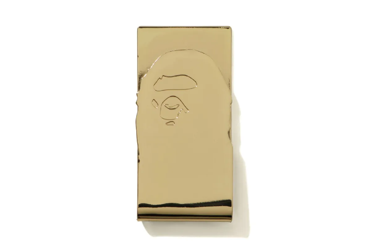 APE HEAD MONEY CLIP sold by Bape