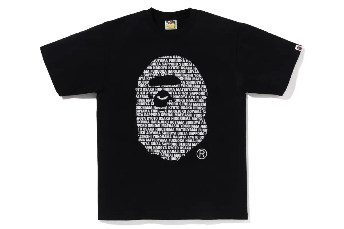 JAPAN APE HEAD TEE sold by Bape