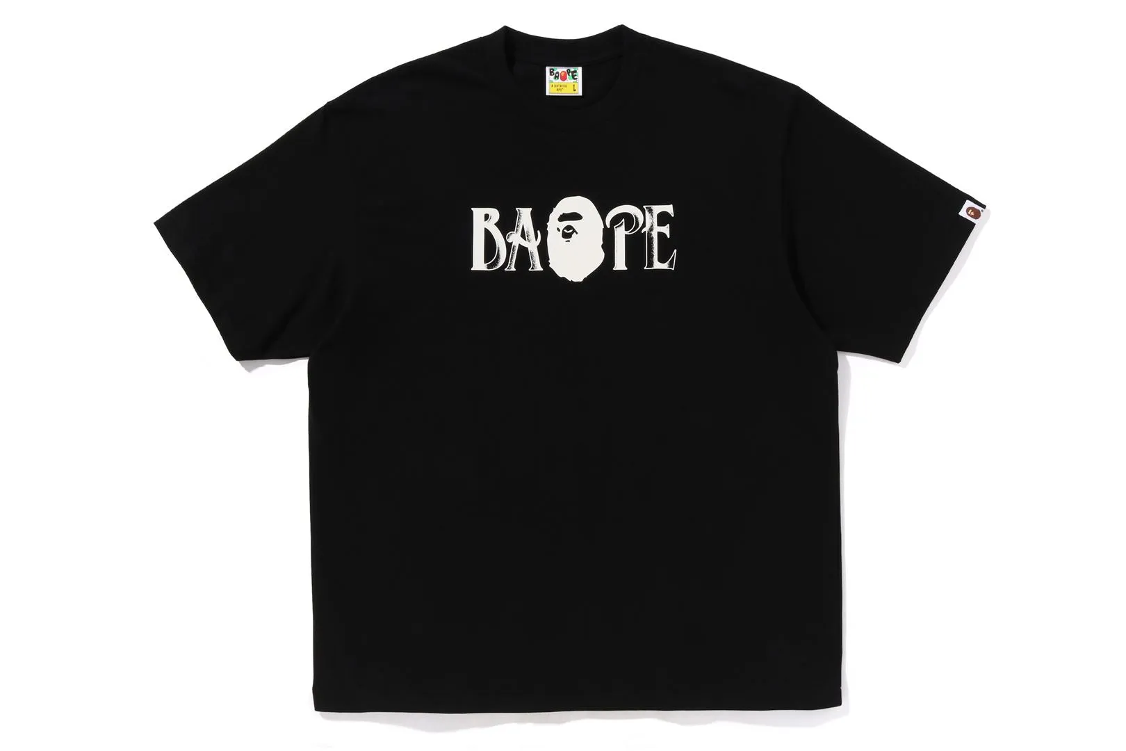 SCREEN PRINT LOGO RELAXED FIT TEE sold by Bape