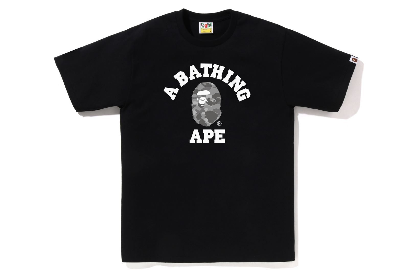 HONEYCOMB CAMO COLLEGE TEE sold by Bape