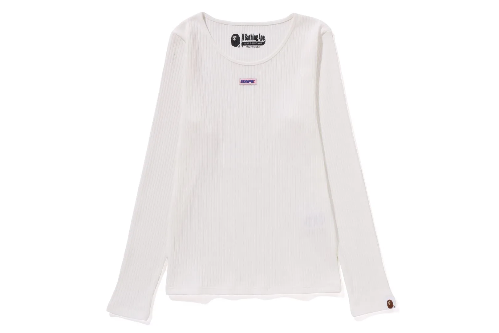 BAPE LABEL RIB L/S TEE sold by Bape product image thumbnail 3