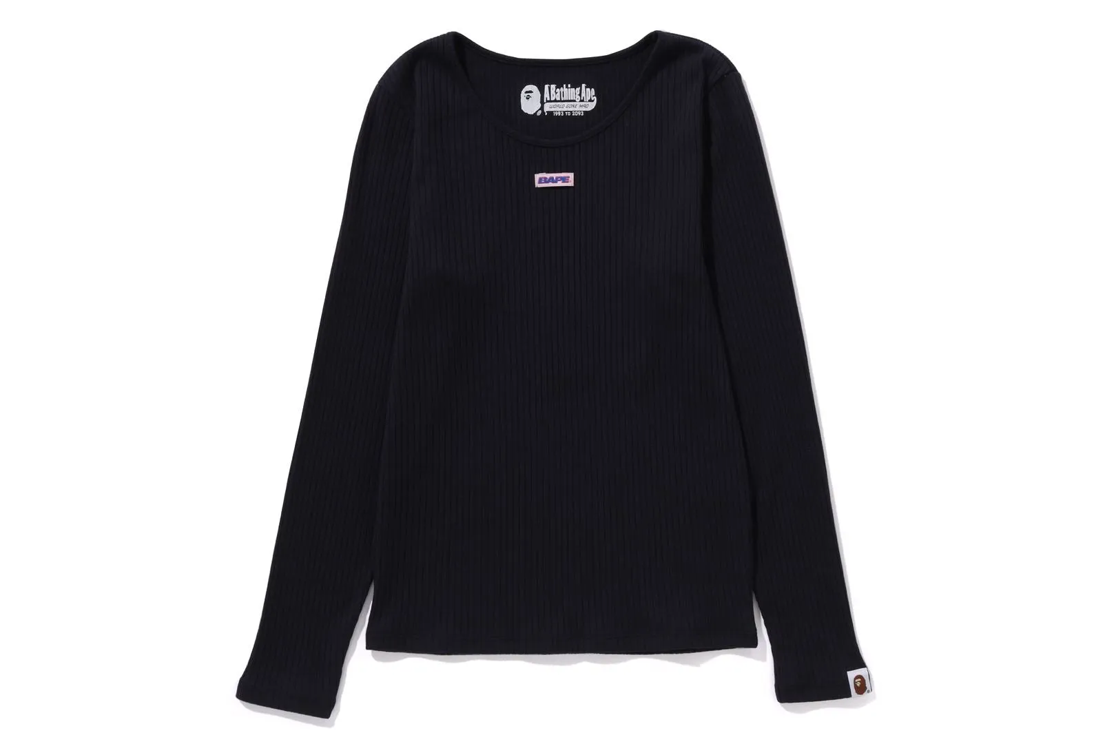 BAPE LABEL RIB L/S TEE sold by Bape product image thumbnail 5
