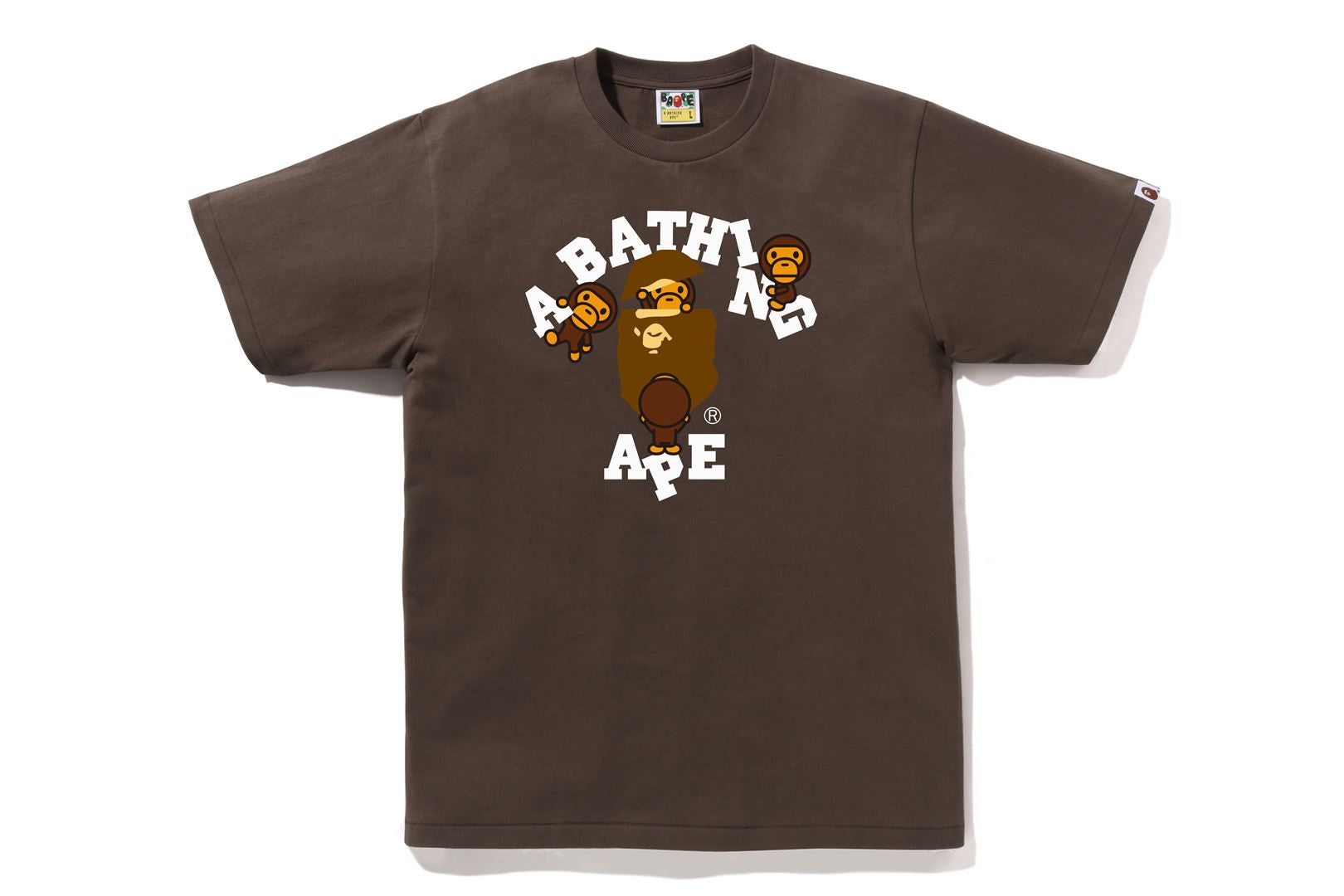 COLLEGE MILO TEE sold by Bape product image thumbnail 4