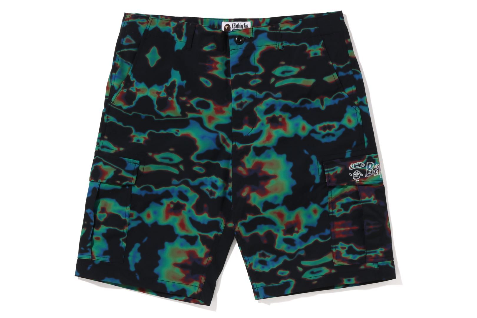 BAPE THERMOGRAPHY CARGO SHORTS sold by Bape