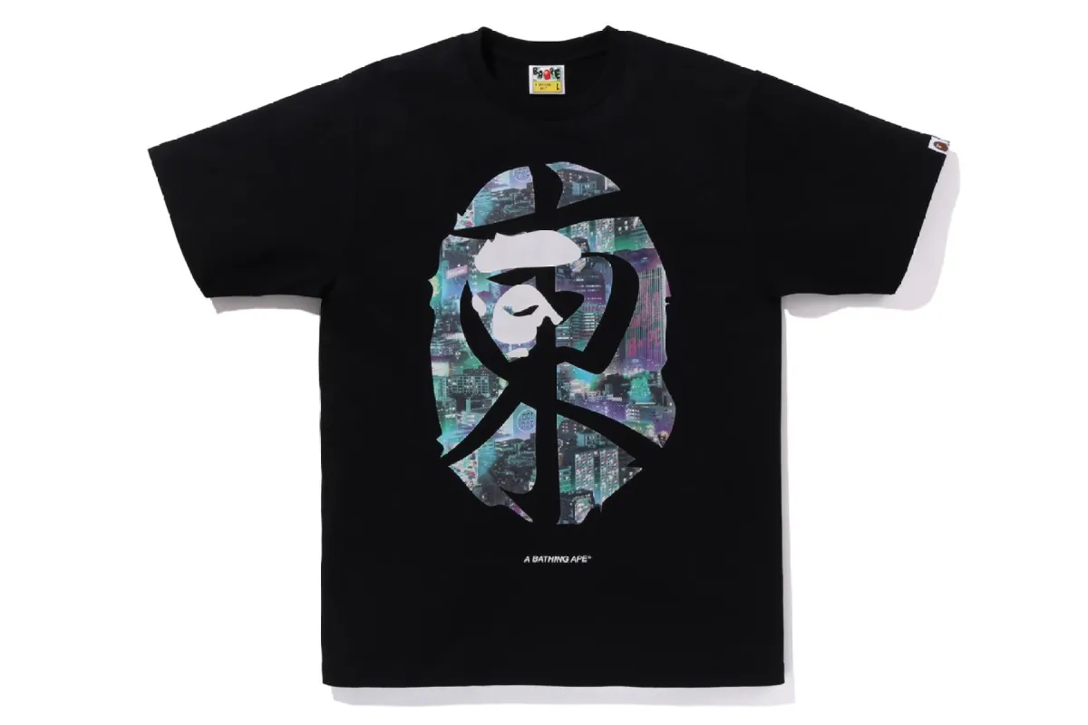 NEON TOKYO TEE sold by Bape