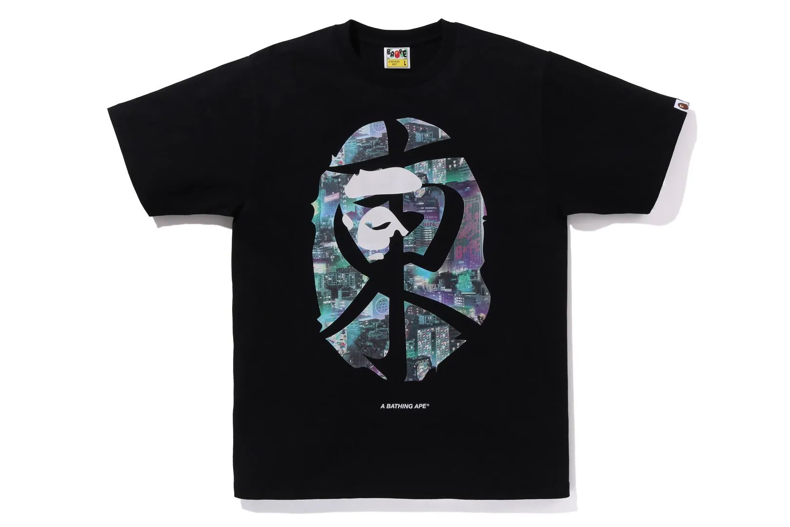 NEON TOKYO TEE sold by Bape