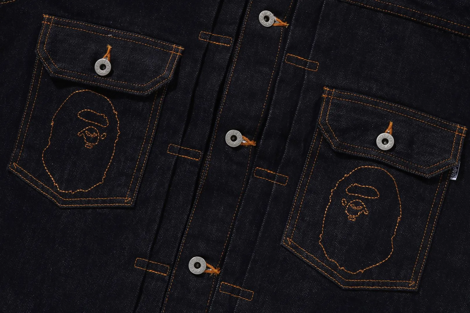 APE HEAD DENIM JACKET sold by Bape product image thumbnail 3