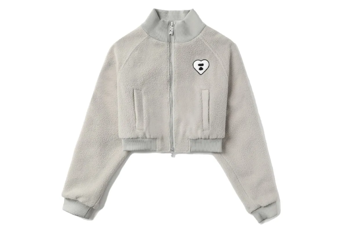 SHERPA ZIP UP JACKET sold by Bape